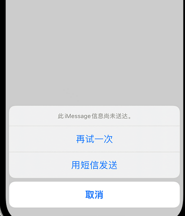 湘潭apple维修iPhone上无法正常发送iMessage信息